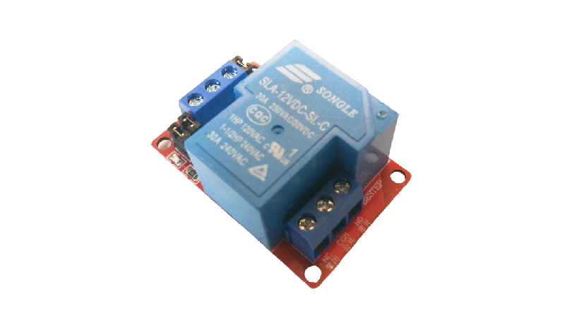 Модуль с одним реле 12V, 30А (High/low level trigger)