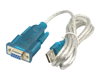 Кабель переходник USB папа-RS232 (COM) мама