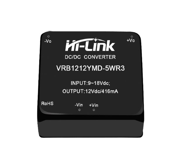 Изолированный преобразователь DC-DC Hi-Link VRB1212YMD-5WR3