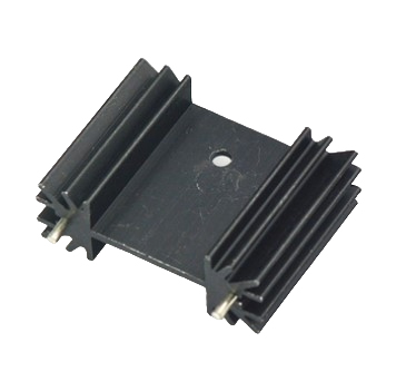 Радиатор 25*34*12 под транзистор (черный)