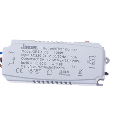 Блок питания для галогенновых ламп GET-1003, 120W, 12V