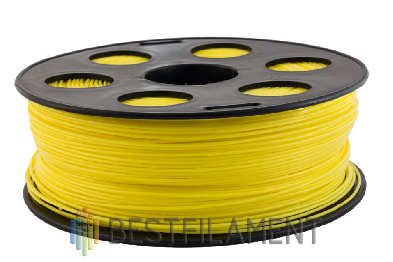 Желтый ABS пластик Bestfilament для 3D-принтеров 1 кг (1,75 мм)