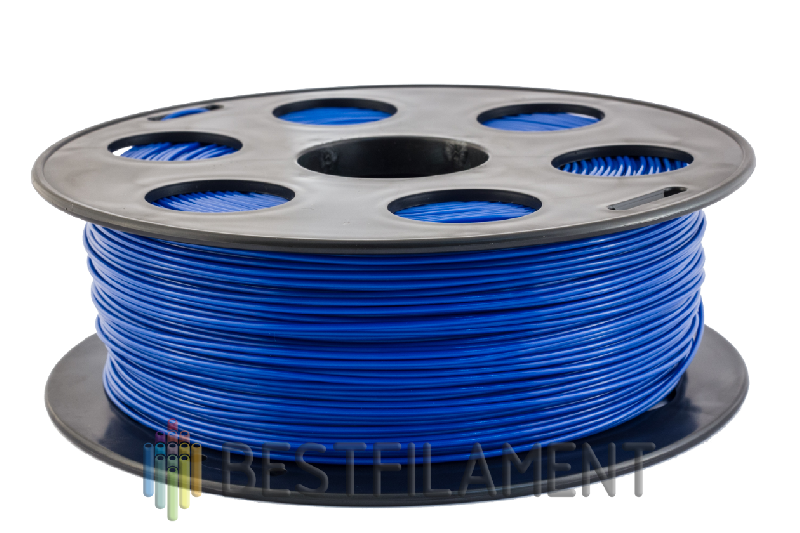 Синий PLA пластик Bestfilament для 3D-принтеров 1 кг (1,75 мм)