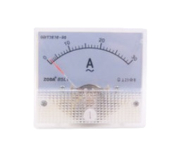 Аналоговый амперметр 85L1, AC 0-30А, 63.7х56.2мм