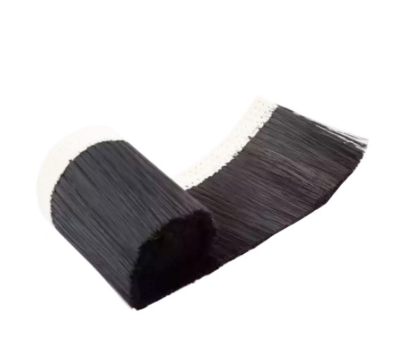 Щетка для ЧПУ 70мм черная (ОБРЕЗКИ 50 САНТИМЕТРОВ) УЦЕНКА!!!