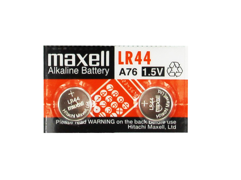 Maxell LR44 1.5V ( AG13, цена за 1 штуку)