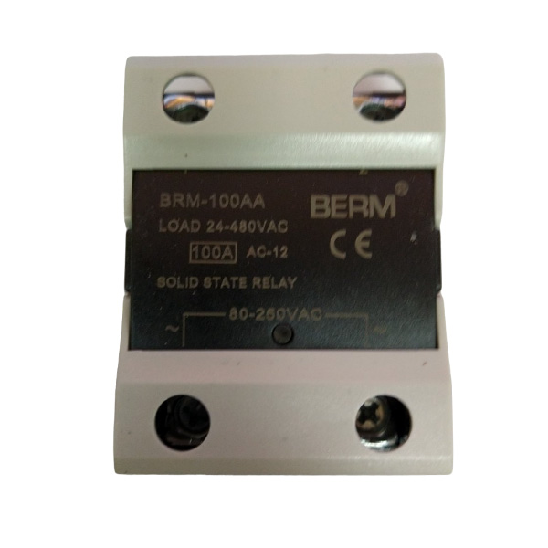 Однофазное твердотельное реле Berme BRM-100AA (AC-AC)