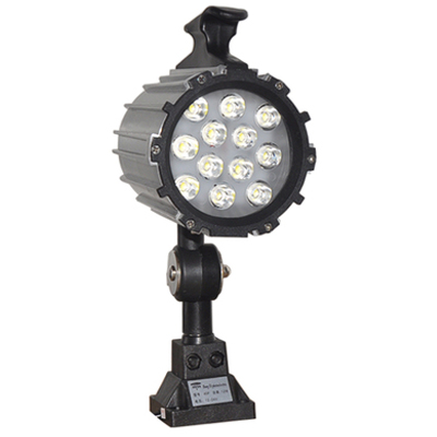 Станочный LED светильник 35W, 12-24-36V, квадратное основание