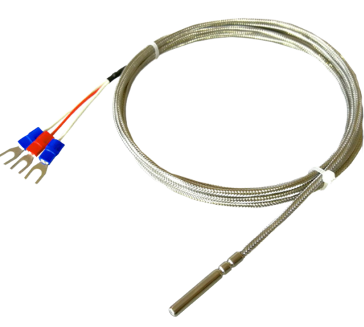Термометр сопротивления WZPT-035-GK-B3P, тип Pt100-2B, (-50~420°C), провод 2м