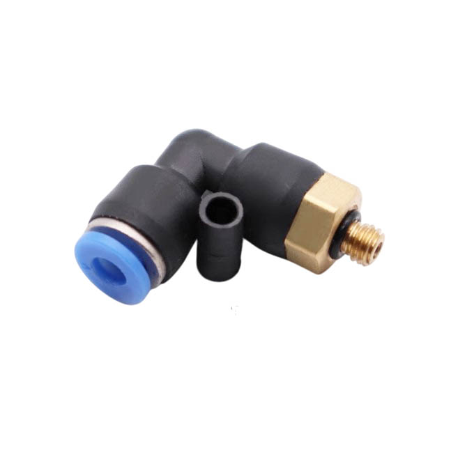 Пластиковый фитинг PL4 4мм - M5