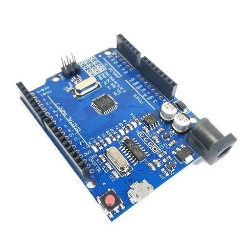 Плата разработчика UNO (планарная ATMega328), на CH340G micro-usb