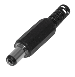 Штекер питания 5,5*2,5 мм, L-9,5 мм (C02)