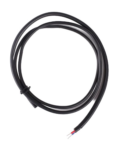 Компенсационный кабель KC для термопары К-типа, 2 * 1,0 мм, черный