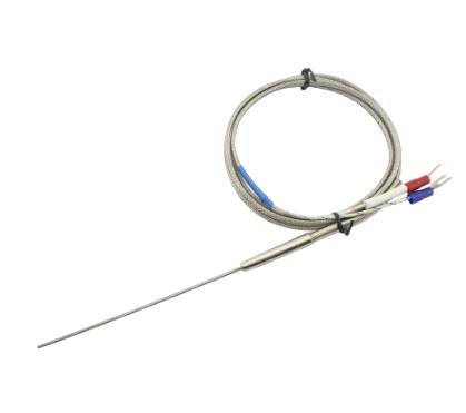 Термопара из нержавеющей стали WRNK-191, тип K, D1мм, L500mm, 1.5м (0~1100°C)