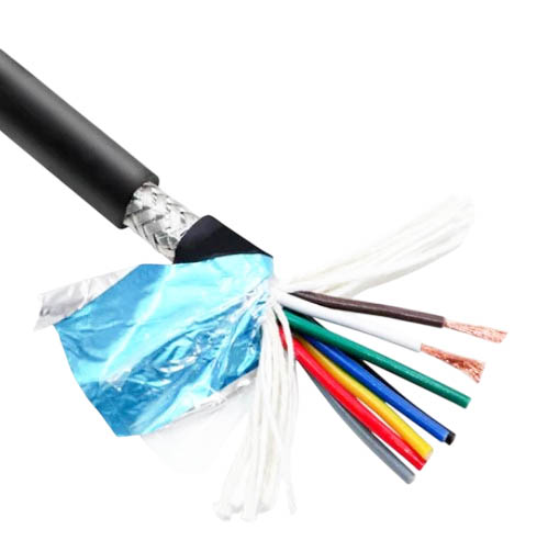 Кабель ПВХ многожильный экранированный Superflex TRVVP 8 х 1.5 мм²