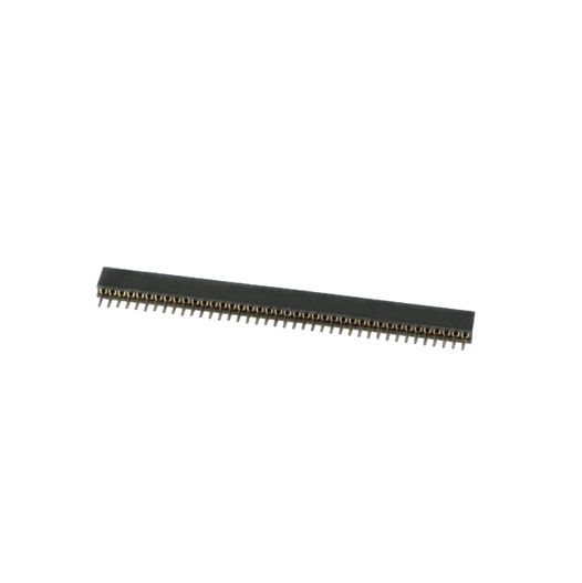 Однорядная линейка 1*40 pin, мама, 1.27 мм,чёрная