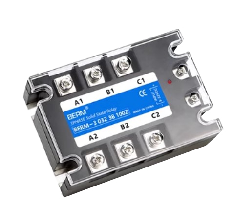 Трехфазное реле BERM-3 032 38 100Z, 100A (DC-AC)