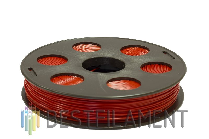 Красный ABS пластик Bestfilament для 3D-принтеров 0,5 кг (1,75 мм)