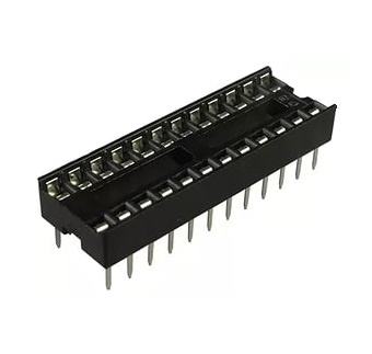 IC  каретка DIP 24