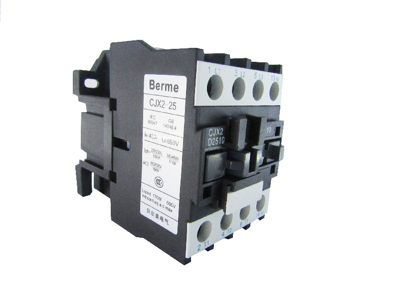 Электромагнитный пускатель CJX2-2510, I=25A, NO, катушка 220V