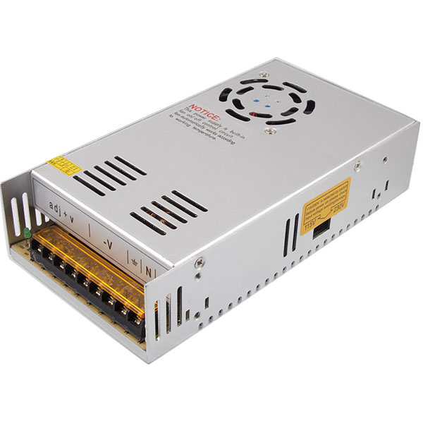 Блок питания AC-DC S-360-12 12V, 30A (216 х 112.5 х 50 мм)