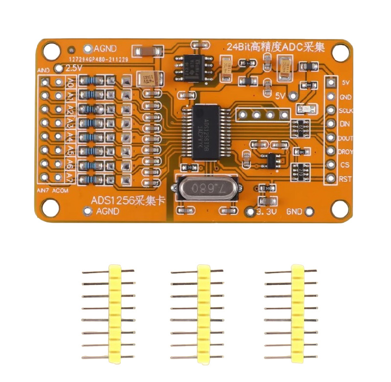 Модуль АЦП на ADS1256 24Bit, SPI