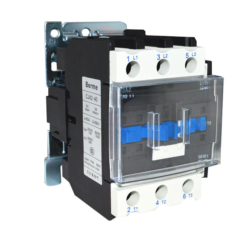 Электромагнитный пускатель CJX2-4011, I=40A, NO/NC, катушка 220V