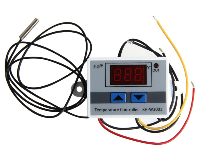 Цифровой терморегулятор XH-W3001 с датчиком 12V