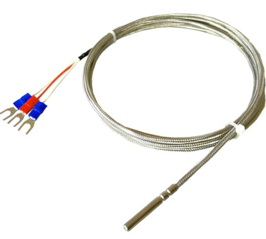 Термометр сопротивления WZPT-035-GK-BN3P, тип Pt100-2B, (-50~450°C), провод 2 метра