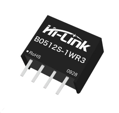 Изолированный преобразователь DC-DC Hi-Link B0512S-1WR3