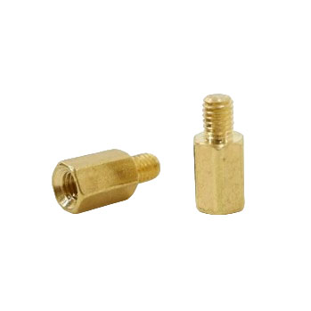 Стойка латунная мама-папа M2.5 x 12+6mm, PCHSN-12