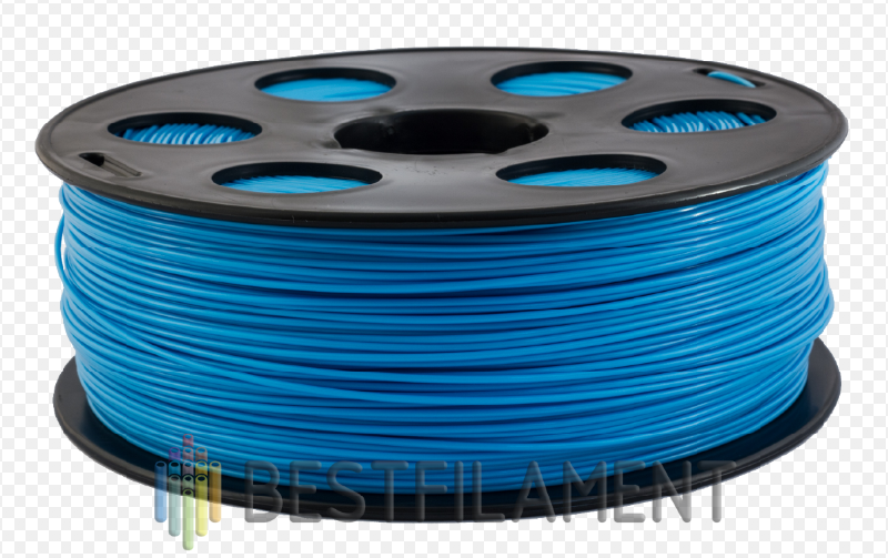 Голубой ABS пластик Bestfilament для 3D-принтеров 1 кг (1,75 мм)