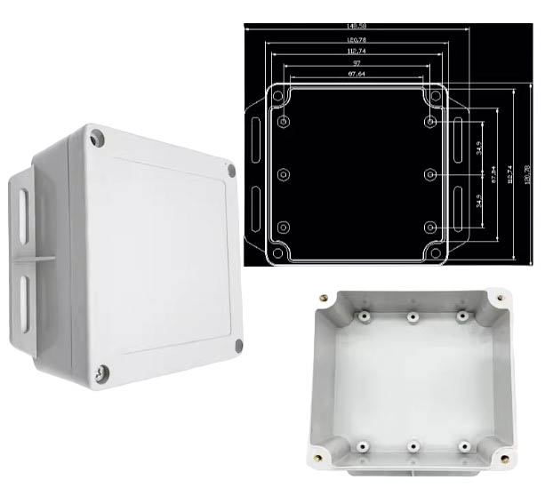 Корпус пластиковый IP65 120х120х60 мм