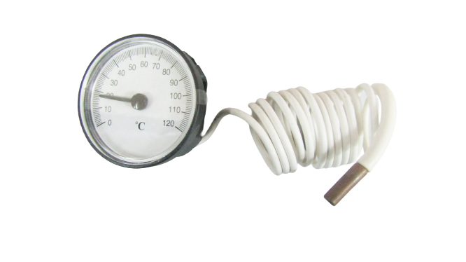 Термометр капиллярный от 0 до +120°C c выносным датчиком 1,5 метра