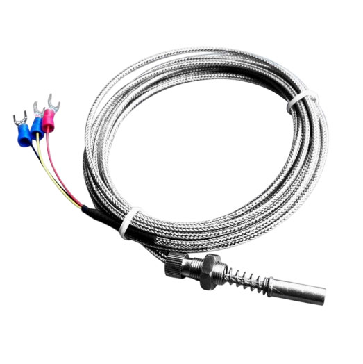 Термометр сопротивления LGK-WZPM-201, тип Pt100, (-200~420°C), провод 2 метра