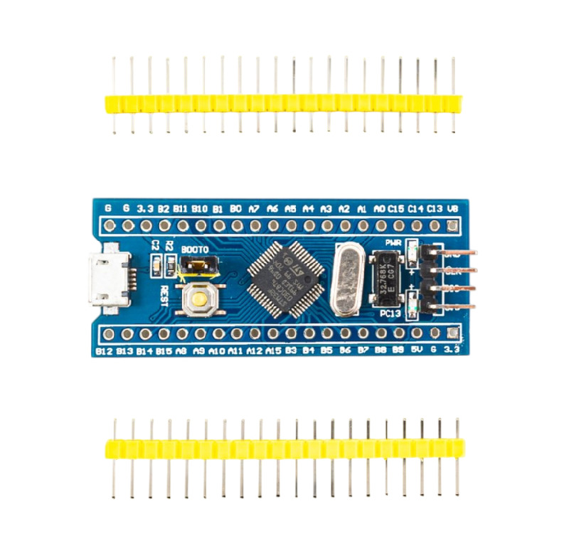 Плата разработчика на STM32F030C8T6
