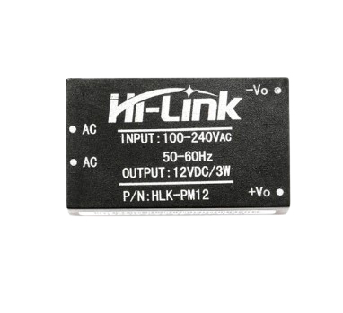 Мини блок питания Hi-Link HLK-PM12 AC-DC 12V 250mA