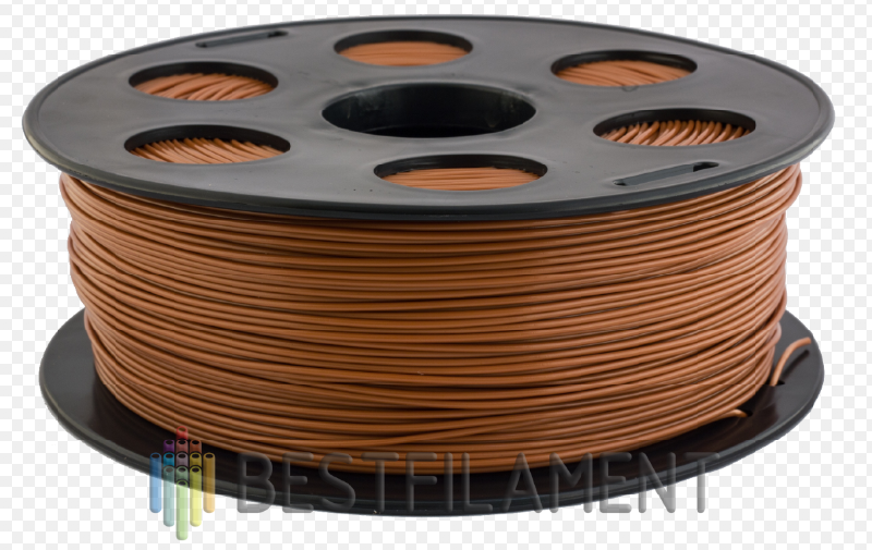 Шоколадный ABS пластик Bestfilament для 3D-принтеров 1 кг (1,75 мм)