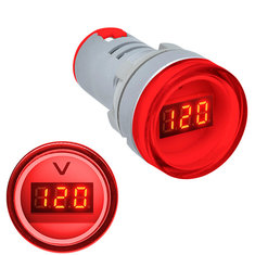 Вольтметр AD101-22VM AC20-500V, красный