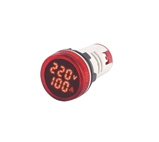 Ампервольтметр AD16-22VAM 100 Ампер, 500 Вольт, красный