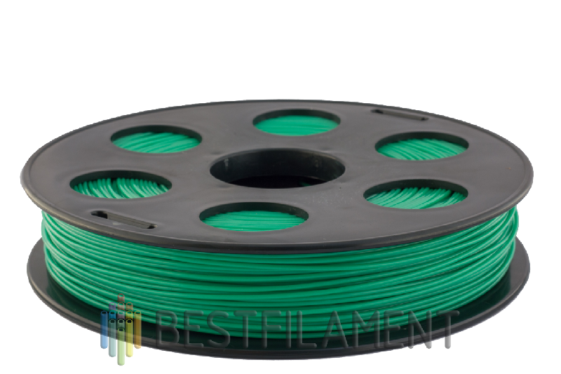 Зеленый PLA пластик Bestfilament для 3D-принтеров 0,5 кг (1,75 мм)