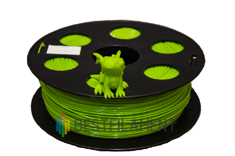 Лайм PETG пластик Bestfilament для 3D-принтеров 1 кг (1,75 мм)