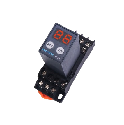 Реле времени цифровое H3Y-4, 0.1сек-990ч, 220V