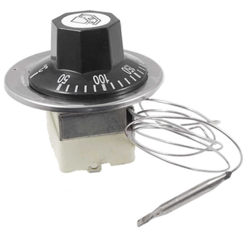 Капиллярный термостат 220V, 50-300°C, 3 контакта