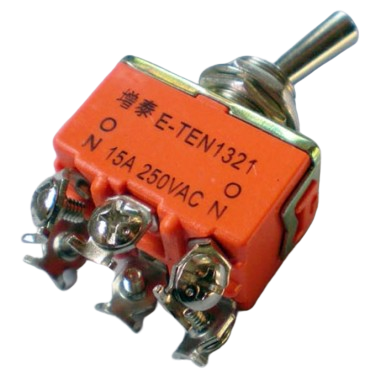 Тумблер E-TEN 1321 250V, 15A (2 положения)