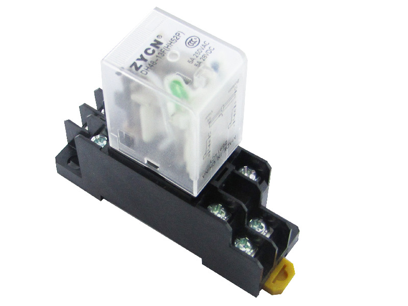 Промежуточное реле ZYCN HH52PL, 5А, AC220V
