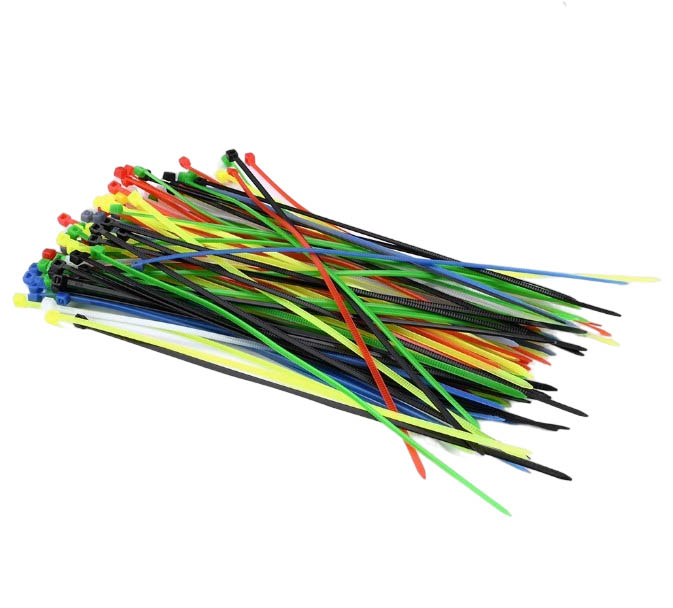 Набор нейлоновых хомутов ( стяжек ) 3 x 200mm, разные цвета ( 100 штук )