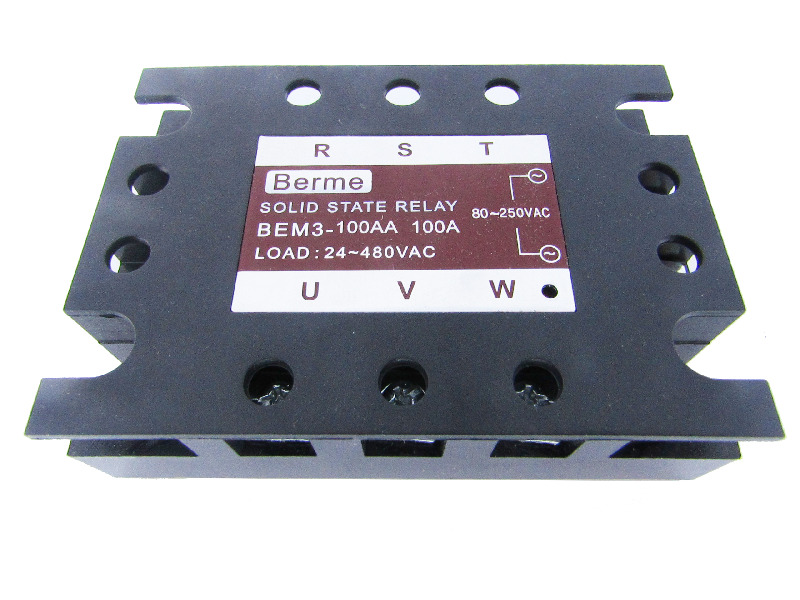 Трехфазное реле SSR - BEM3 - 100АA (АC-AC)