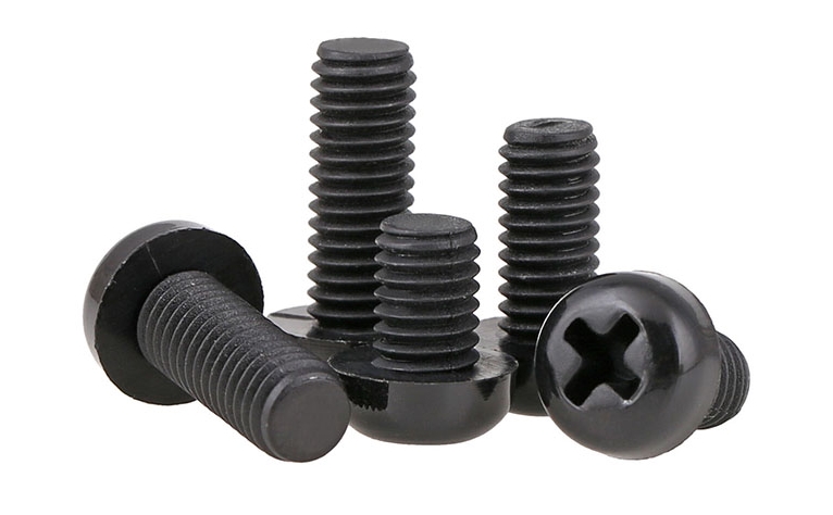 Винт нейлоновый чёрный M3 - 12mm