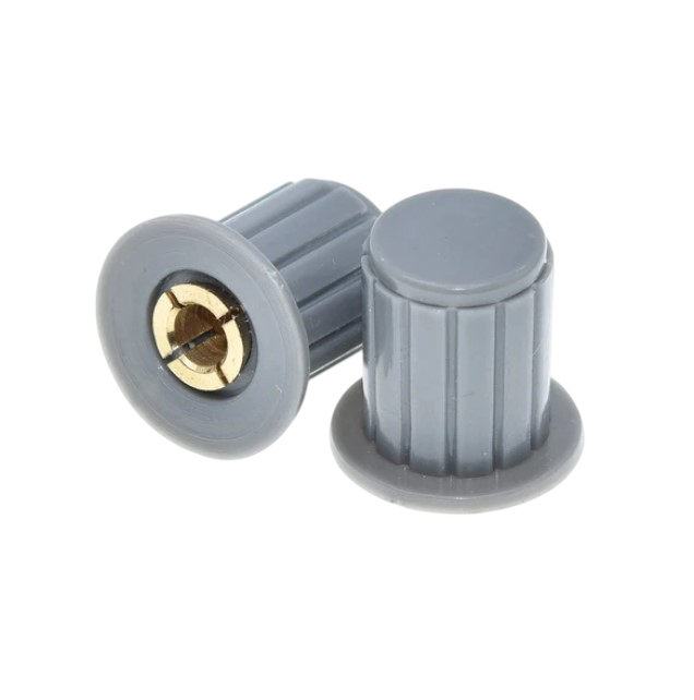 Ручка пластиковая для потенциометра WXD3 12*16mm, серая